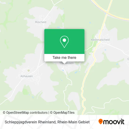Карта Schleppjagdverein Rheinland