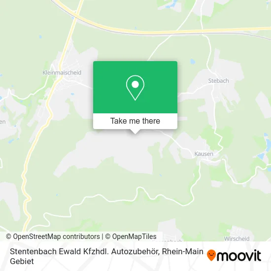Карта Stentenbach Ewald Kfzhdl. Autozubehör