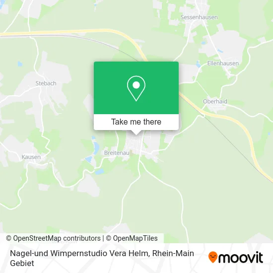 Карта Nagel-und Wimpernstudio Vera Helm