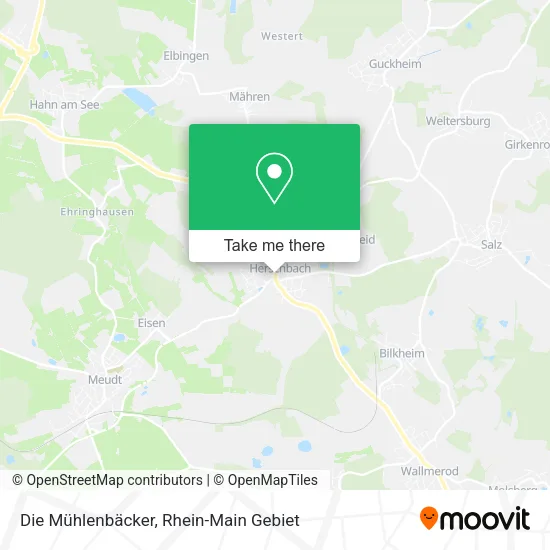 Карта Die Mühlenbäcker