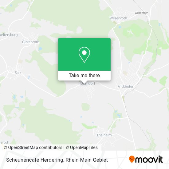 Карта Scheunencafé Herdering