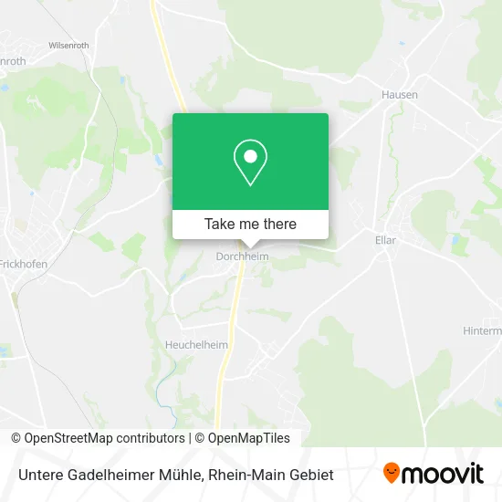 Карта Untere Gadelheimer Mühle
