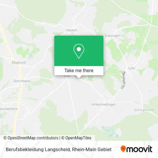 Карта Berufsbekleidung Langscheid
