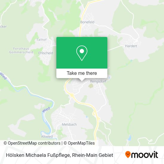 Карта Hölsken Michaela Fußpflege