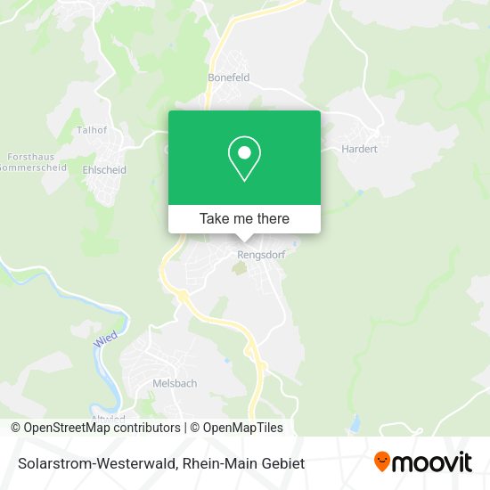 Карта Solarstrom-Westerwald