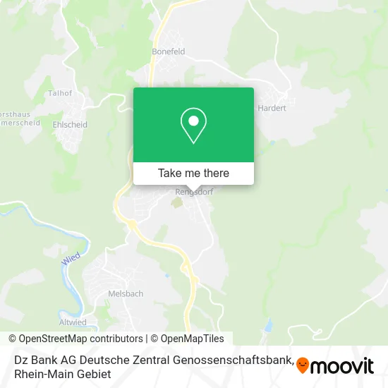Карта Dz Bank AG Deutsche Zentral Genossenschaftsbank