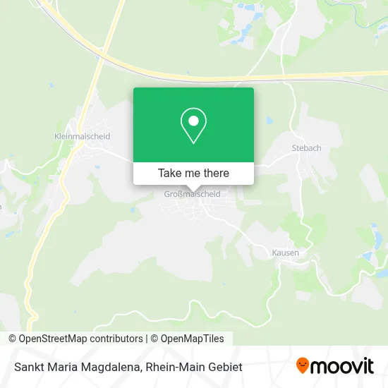 Sankt Maria Magdalena map