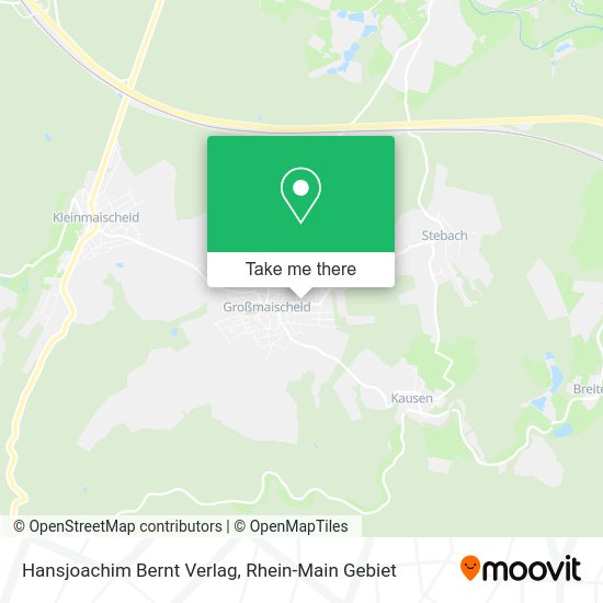 Карта Hansjoachim Bernt Verlag