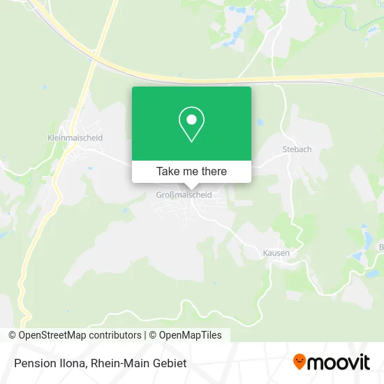 Карта Pension Ilona