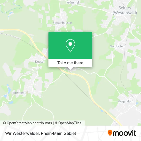 Карта Wir Westerwälder