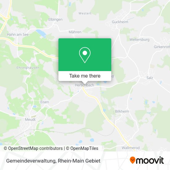 Карта Gemeindeverwaltung