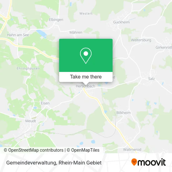 Карта Gemeindeverwaltung
