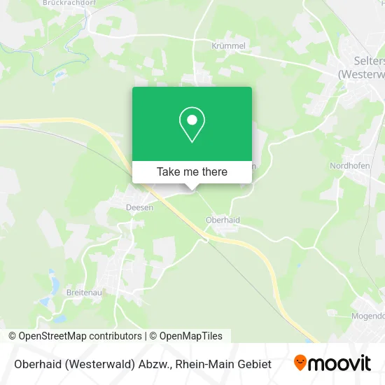Карта Oberhaid (Westerwald) Abzw.