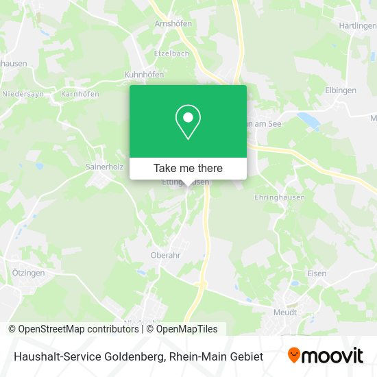 Карта Haushalt-Service Goldenberg