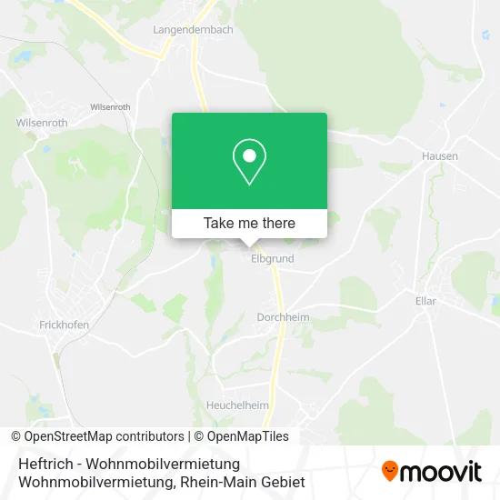 Карта Heftrich - Wohnmobilvermietung Wohnmobilvermietung