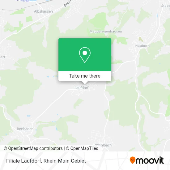 Filiale Laufdorf map