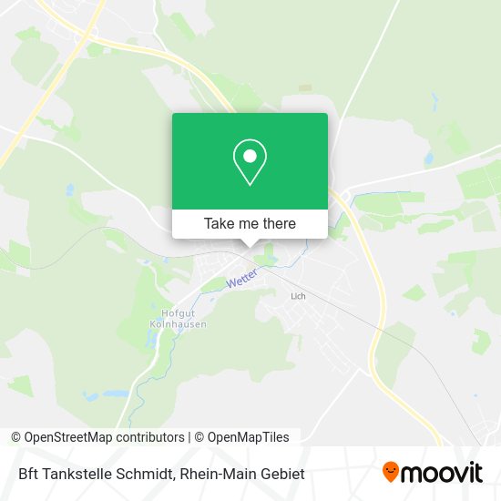 Карта Bft Tankstelle Schmidt