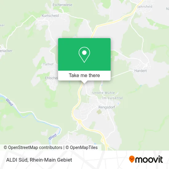 ALDI Süd map