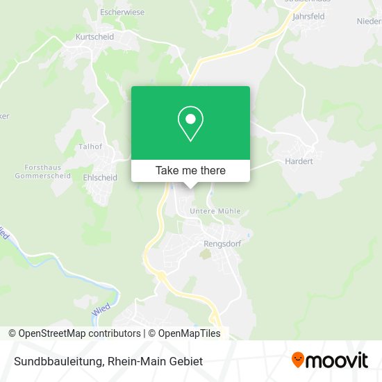Карта Sundbbauleitung
