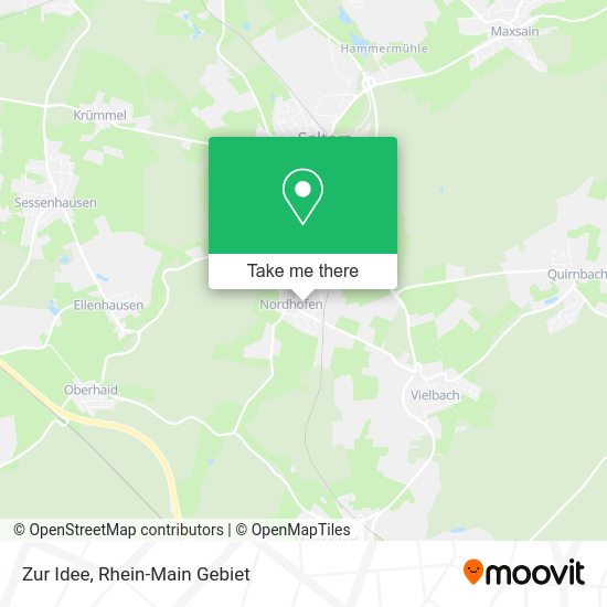 Карта Zur Idee