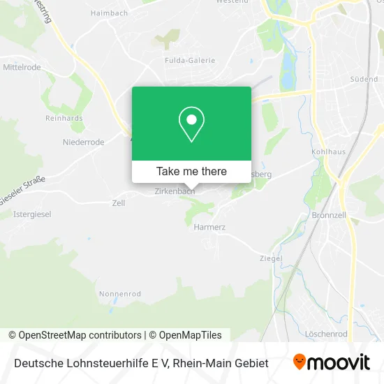 Карта Deutsche Lohnsteuerhilfe E V