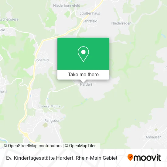 Карта Ev. Kindertagesstätte Hardert