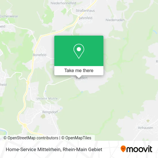 Карта Home-Service Mittelrhein