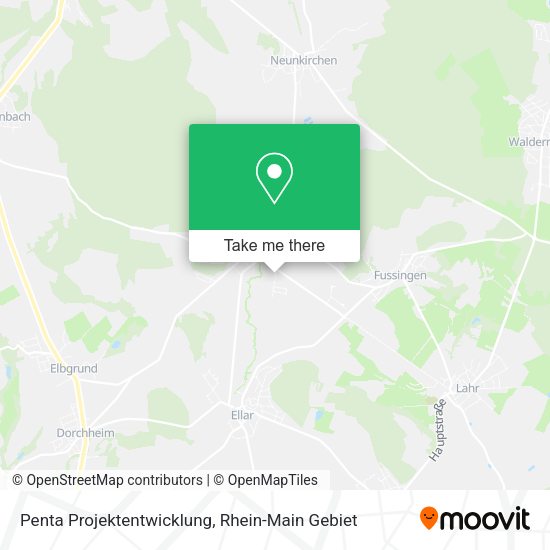 Карта Penta Projektentwicklung