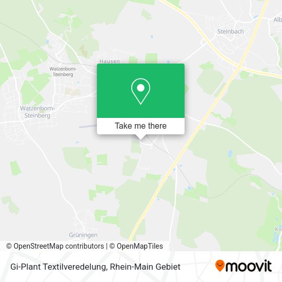 Карта Gi-Plant Textilveredelung