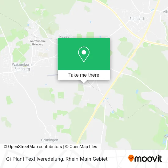 Карта Gi-Plant Textilveredelung