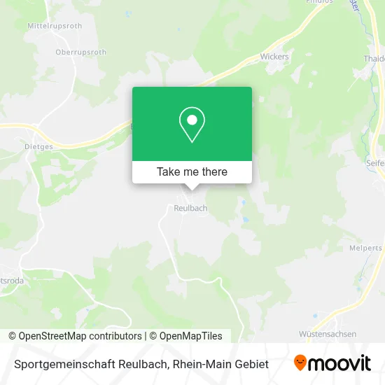 Sportgemeinschaft Reulbach map