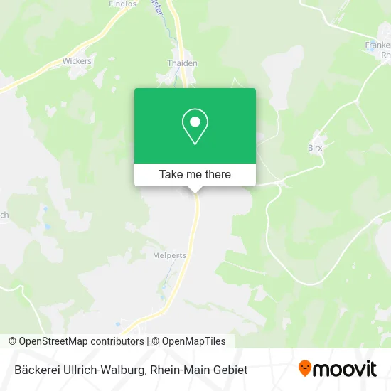 Карта Bäckerei Ullrich-Walburg