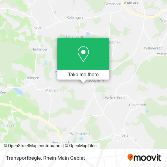 Карта Transportbegle