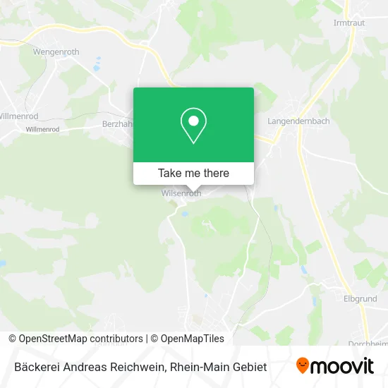 Карта Bäckerei Andreas Reichwein