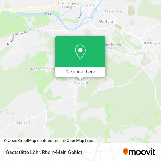 Карта Gaststätte Löhr