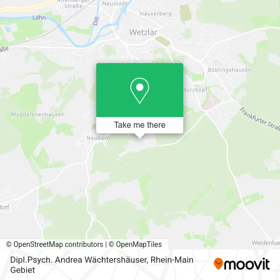 Карта Dipl.Psych. Andrea Wächtershäuser