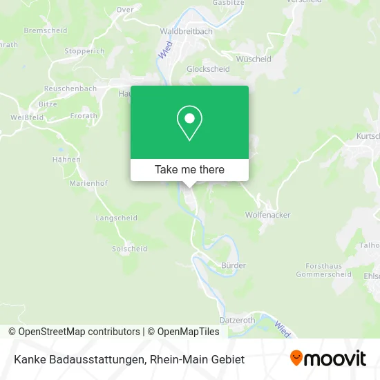Карта Kanke Badausstattungen