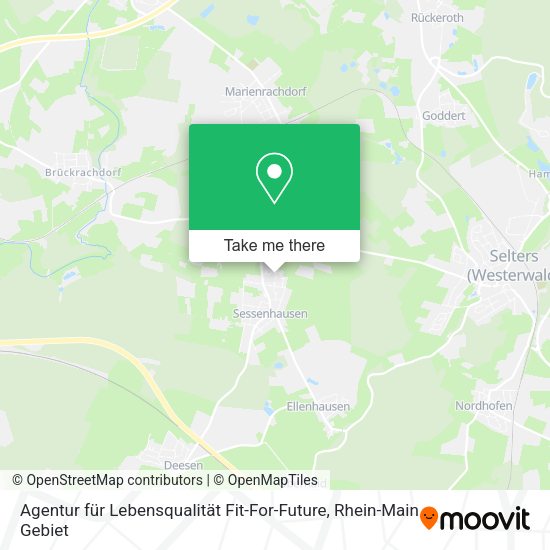 Карта Agentur für Lebensqualität Fit-For-Future