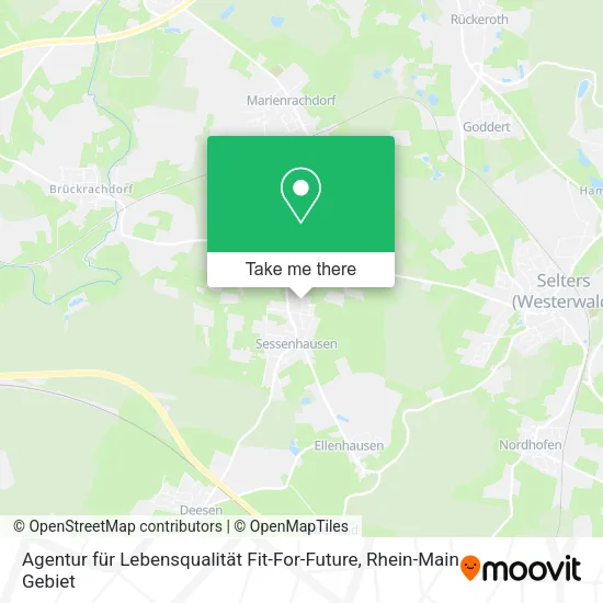Карта Agentur für Lebensqualität Fit-For-Future