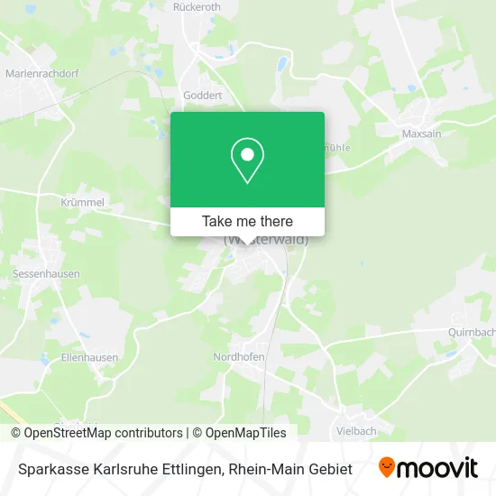 Карта Sparkasse Karlsruhe Ettlingen