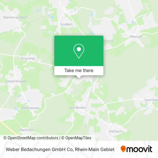 Weber Bedachungen GmbH Co map