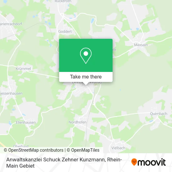 Карта Anwaltskanzlei Schuck Zehner Kunzmann