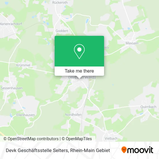 Карта Devk Geschäftsstelle Selters