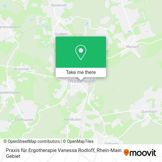Карта Praxis für Ergotherapie Vanessa Rodloff