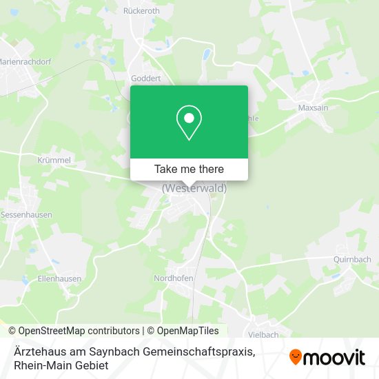 Карта Ärztehaus am Saynbach Gemeinschaftspraxis