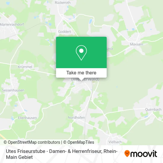 Карта Utes Friseurstube - Damen- & Herrenfriseur