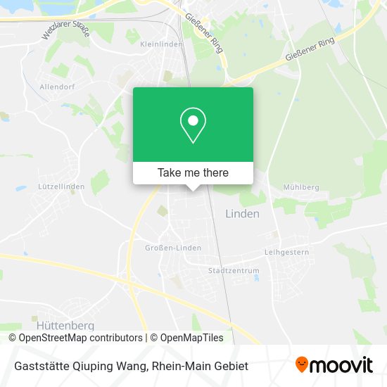 Карта Gaststätte Qiuping Wang
