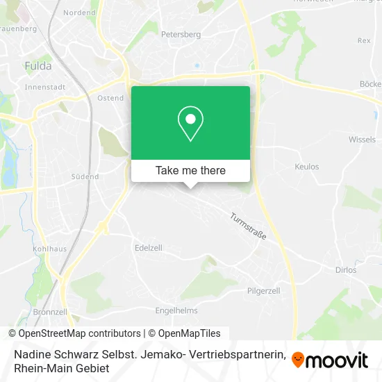 Карта Nadine Schwarz Selbst. Jemako- Vertriebspartnerin