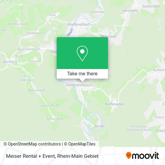 Карта Meiser Rental + Event