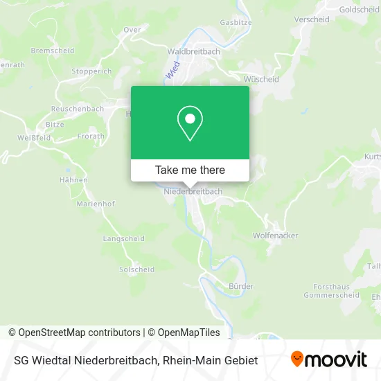 Карта SG Wiedtal Niederbreitbach